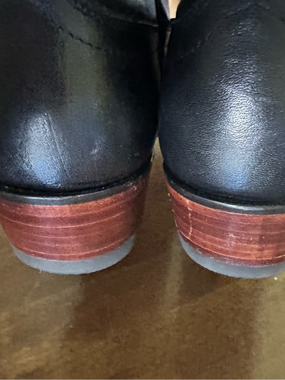 Tecovas 6.5 Womens black short cowboy boot booties western farmhouse - Picture 12 of 14